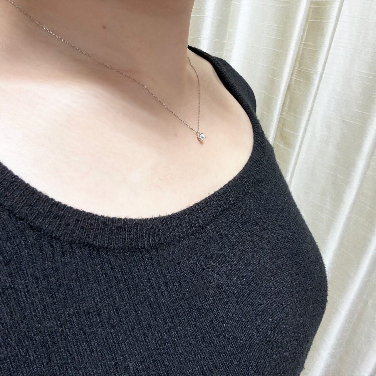 CGLソーティング付】Pt850/900 0.145ct エメラルドカット ダイヤモンド