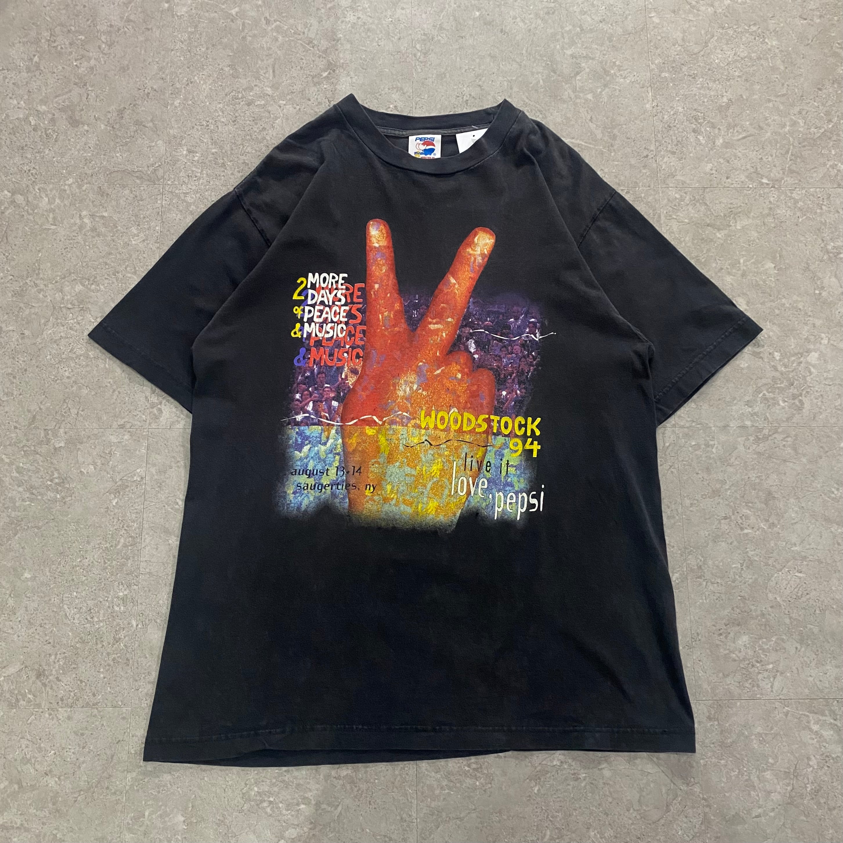 1994s WOODSTOCK × PEPSI T-shirt【仙台店】