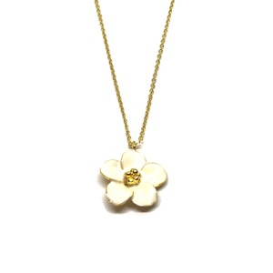 ホワイトフラワー　ネックレスS / White Flower Necklace S