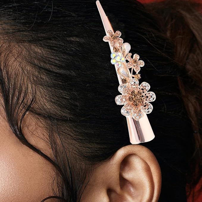 LALAFINA くちばしクリップ ダッカール クリップピン 前髪 ヘア