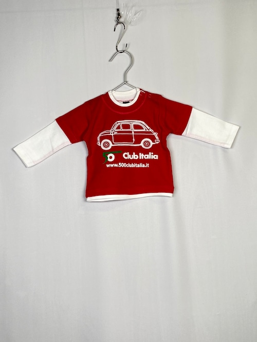 FIAT500 CLUB ITALIA キッズTシャツ