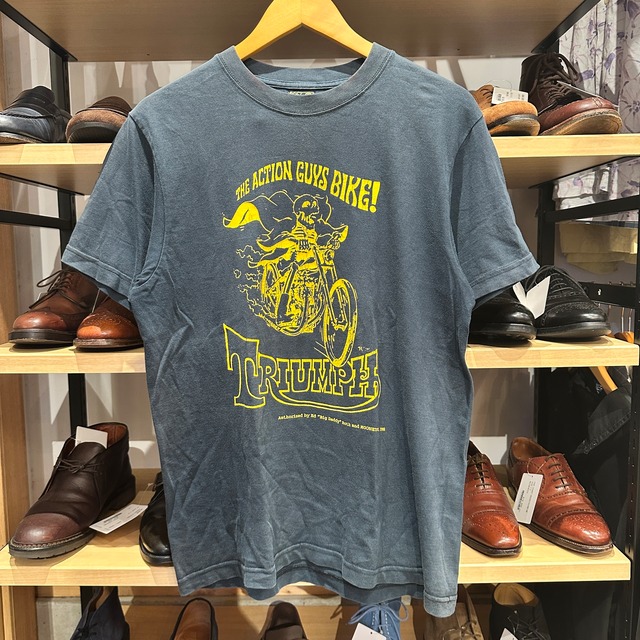 Ⓝ1990S TRIUMPH MOTORCYCLE TEE