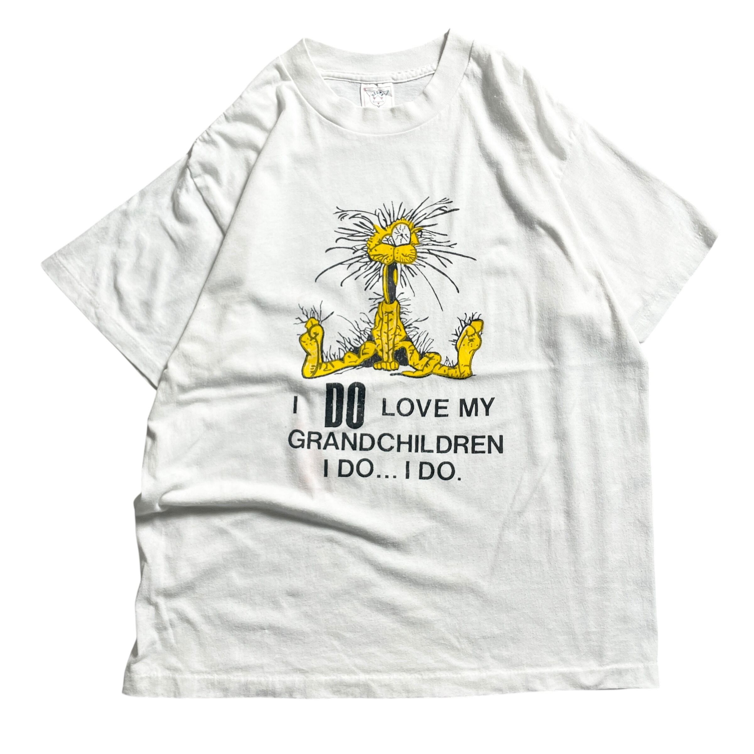 90s USA製 ジョーク キャラ vintage T-shirt