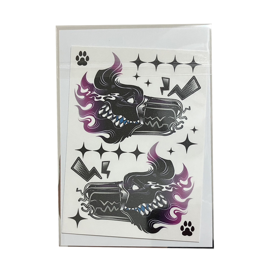 ポストカード×タトゥーシールセット | 奸智街 -kanchigai-