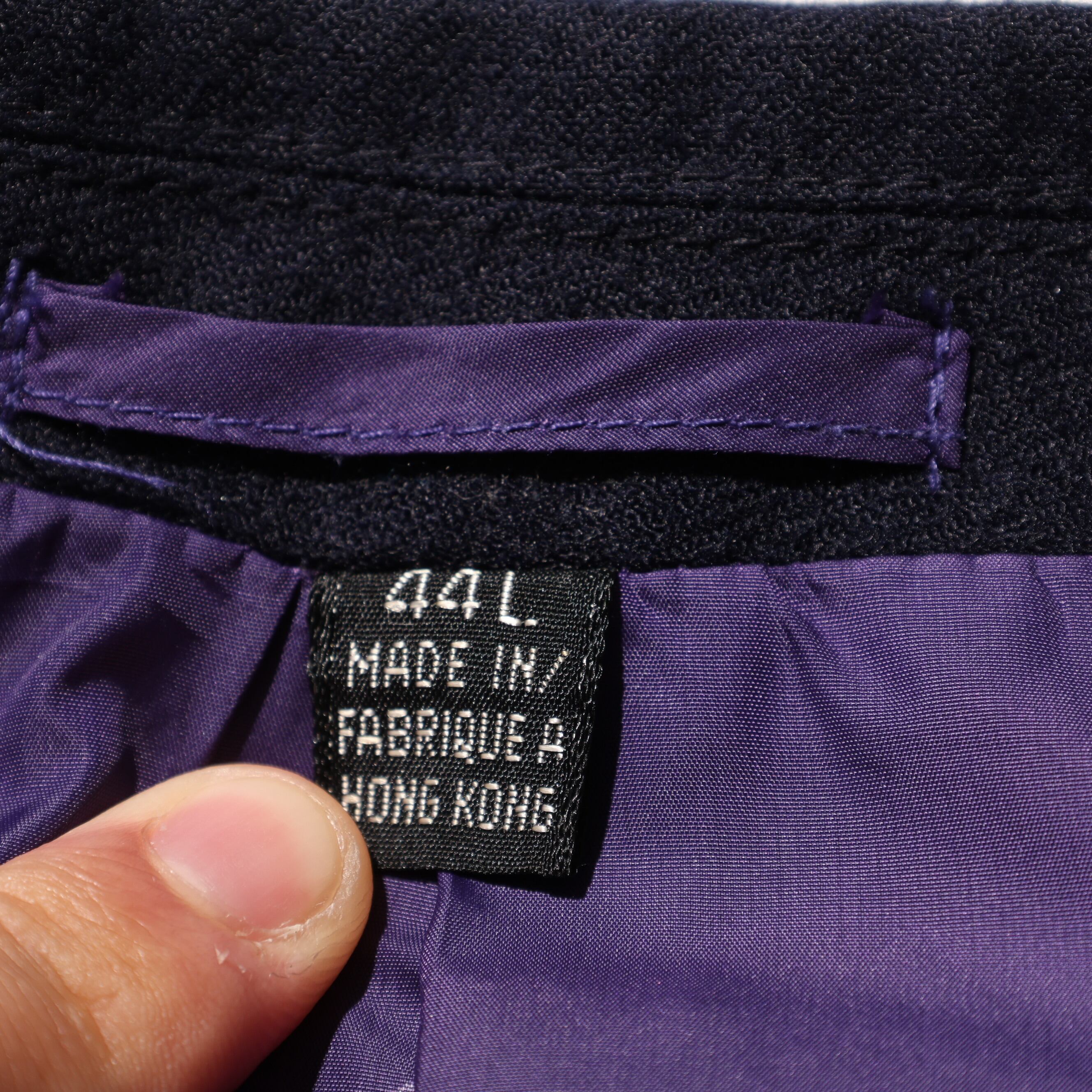 美品 44L Patagonia Travel Blazer 80s 香港製 紺ブレ ネイビー