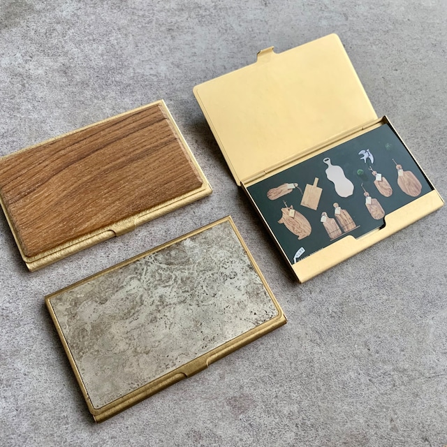 BRASS CARDCASE