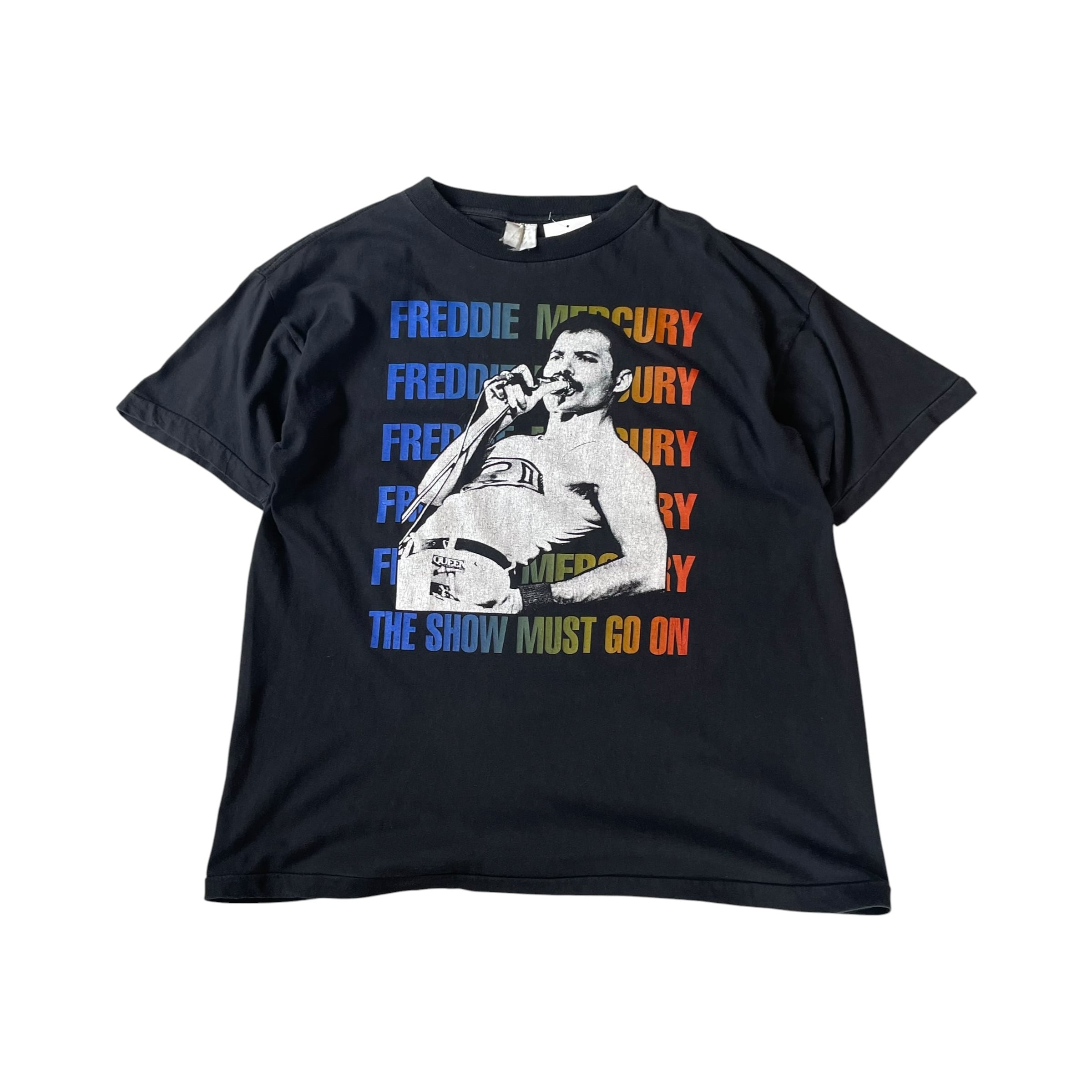 1980s〜 Euro Boot "FREDDIE MURCURY" T-shirt