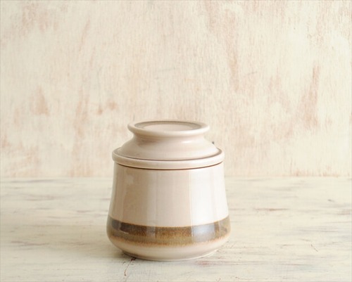 デンマーク製 B&G PERU シュガーポット ビングオーグレンダール Bing&Grondahl 北欧食器 北欧雑貨 ヴィンテージ アンティーク it0924