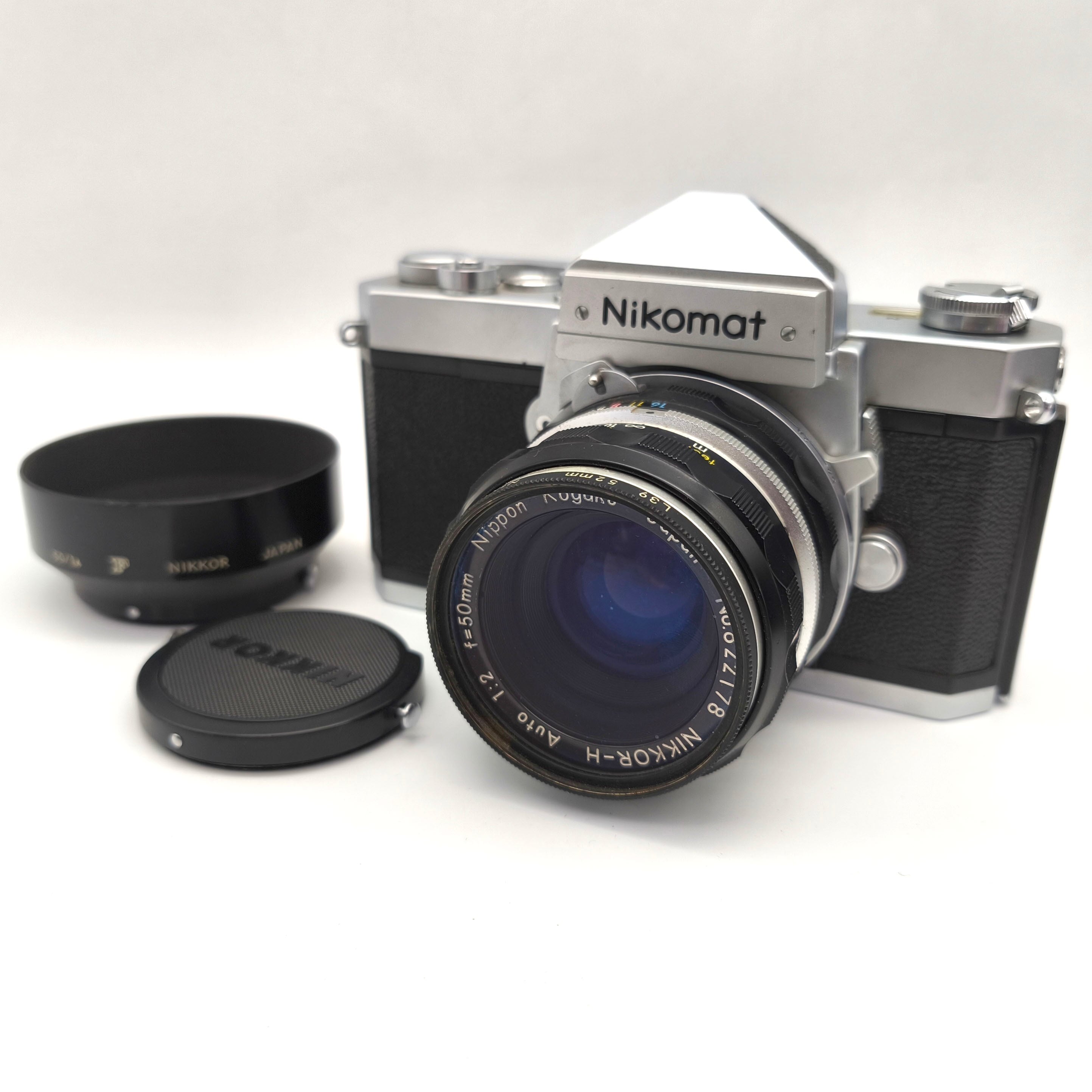 Nikomat FT ＆ NIKKOR-H Auto 50mm F2・カメラ・ジャンク品・No.260916