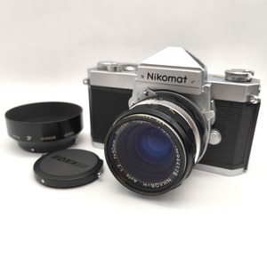 Nikomat FT ＆ NIKKOR-H Auto 50mm F2・カメラ・ジャンク品・No.260916-21・梱包サイズ60