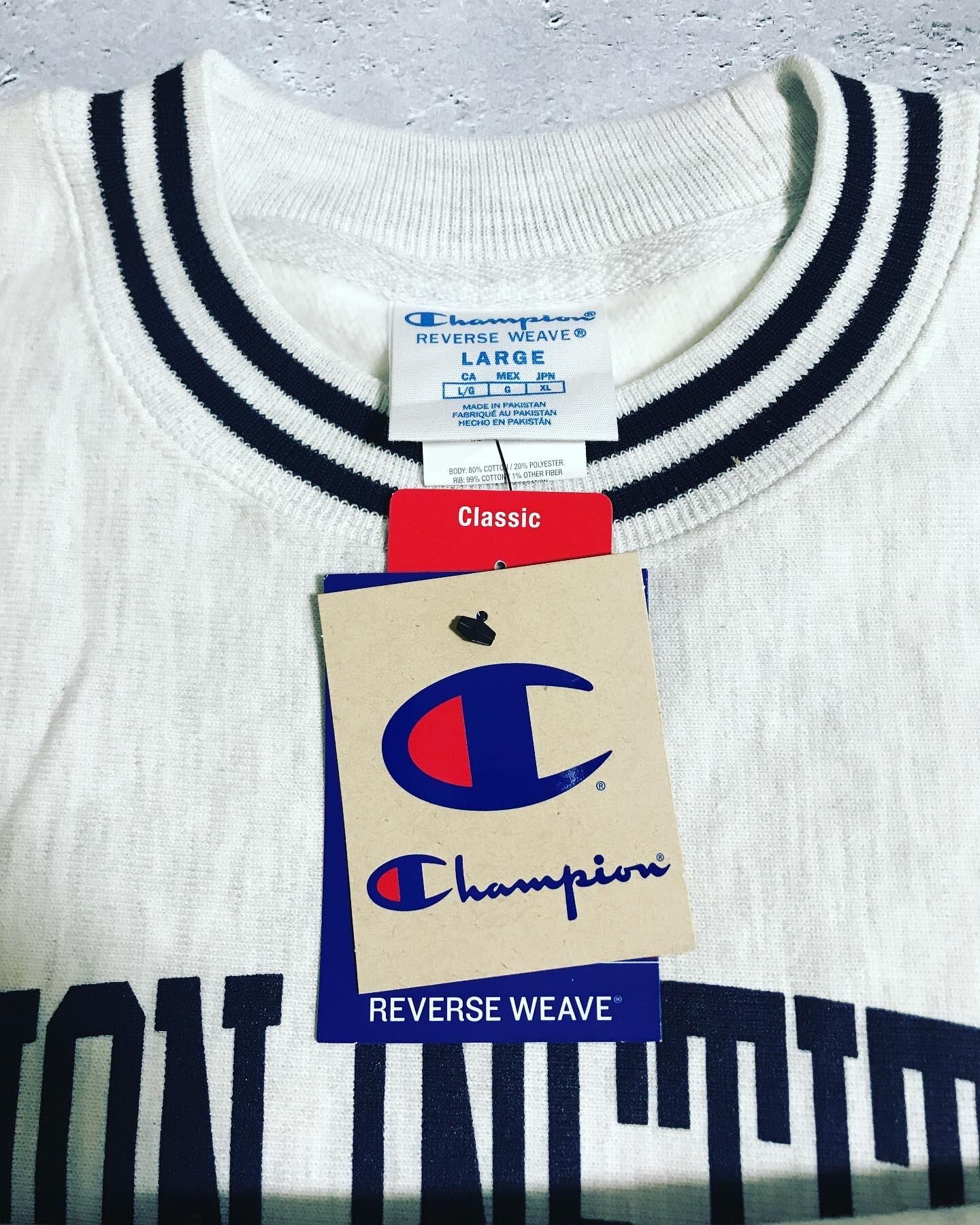 新品 Champion Usa チャンピオン Fit Univ Nyファッション工科大学 リバース ウィーブ プルオーバー クルーネック スウェット 古着屋enchant エンチャント