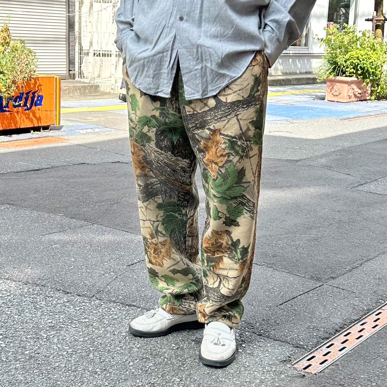 90's USA製 JERZEES Real Tree Camo Sweat Pants L / ジャージー 90's USA製 JERZEES Real Tree Camo Sweat Pants L / ジャージー