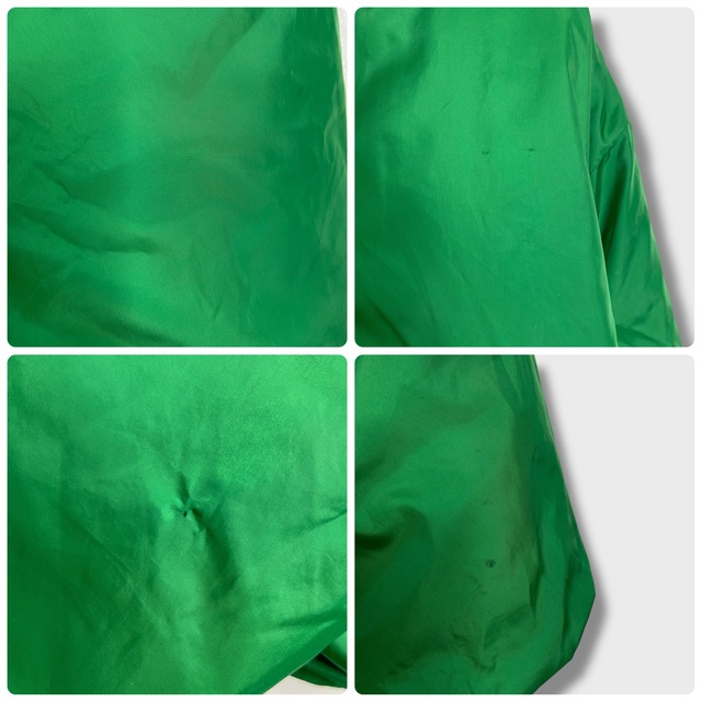 ポロスポーツ リバーシブルハーフジッププルオーバー 中綿ジャケット緑 黒 M