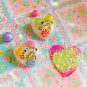 ユニコーン♡ダブルレインボーオルゴナイトセット