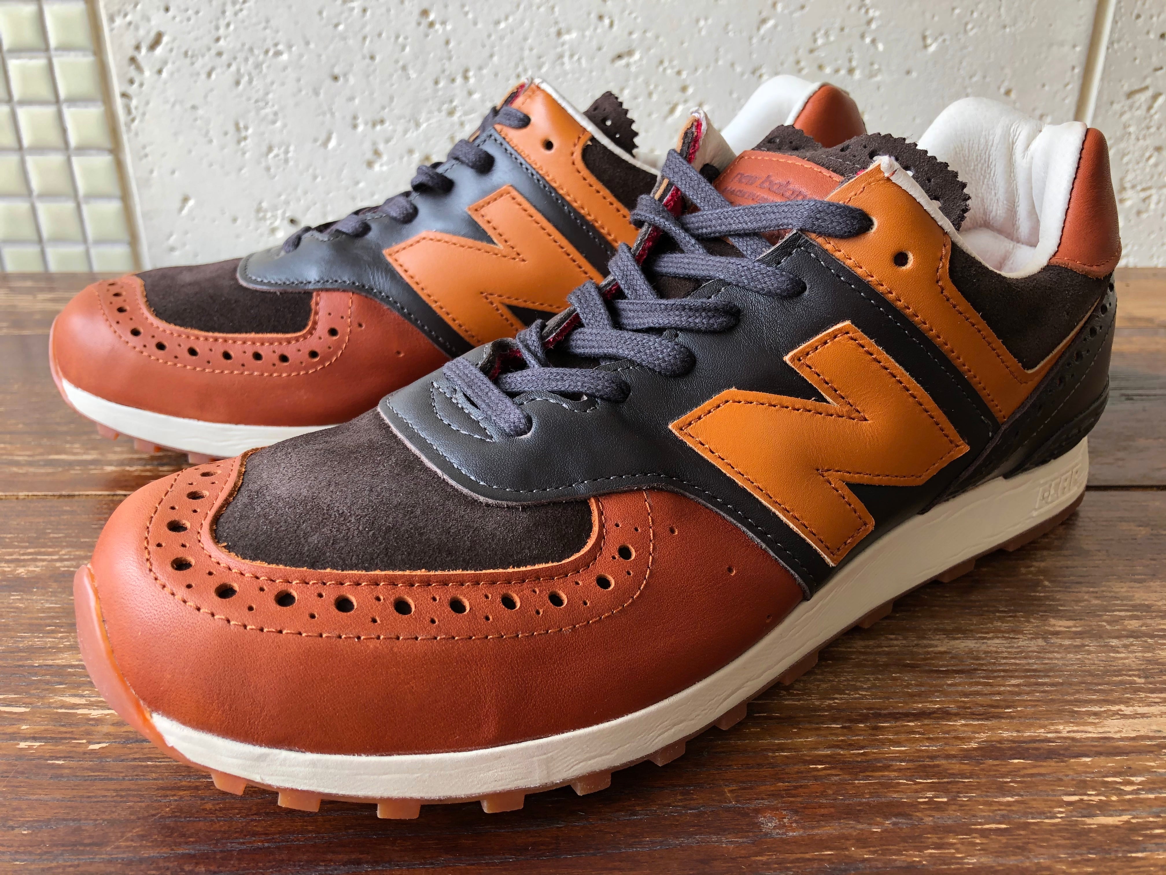 NEW BALANCE x GRENSON M576GSN (DARK BROWN/LIGHT BROWN) | 