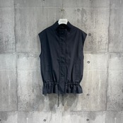 MXD159HEB 裾ギャザーベスト