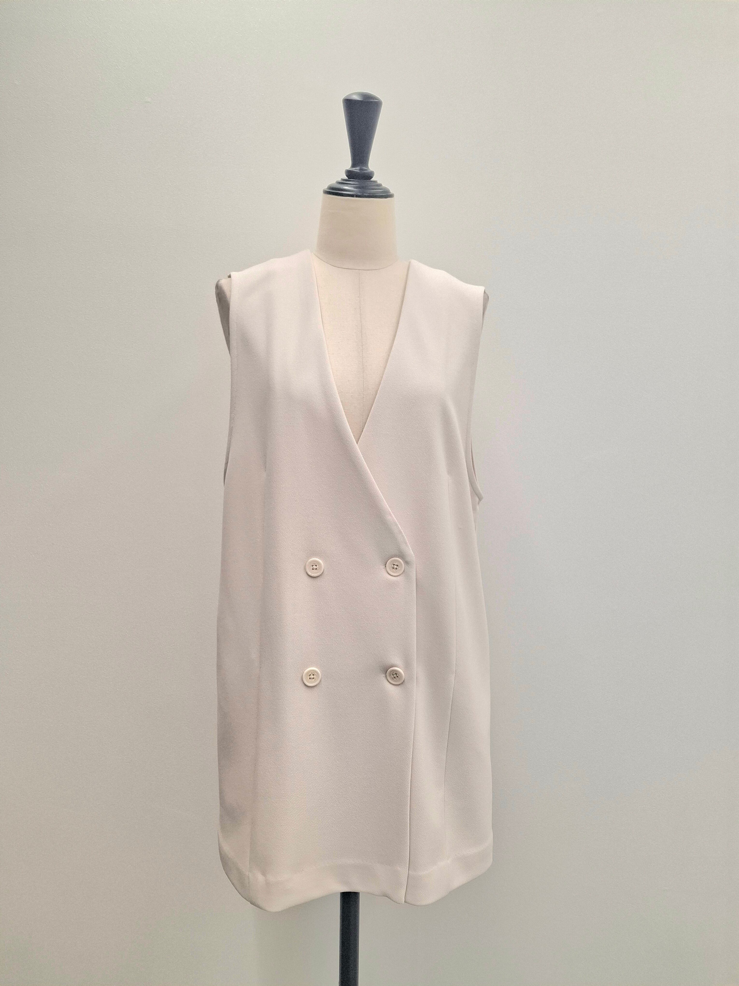 【SAMPLE SALE】ダブルカルゼストレッチジレ(アイボリー)
