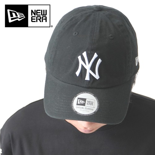 NEW ERA ニューエラ カジュアルクラシック ニューヨーク・ヤンキース ネイビー×ホワイト メンズ レディース キャップ 帽子 ベースボールキャップ コットン 調整可能 MLB 14524769