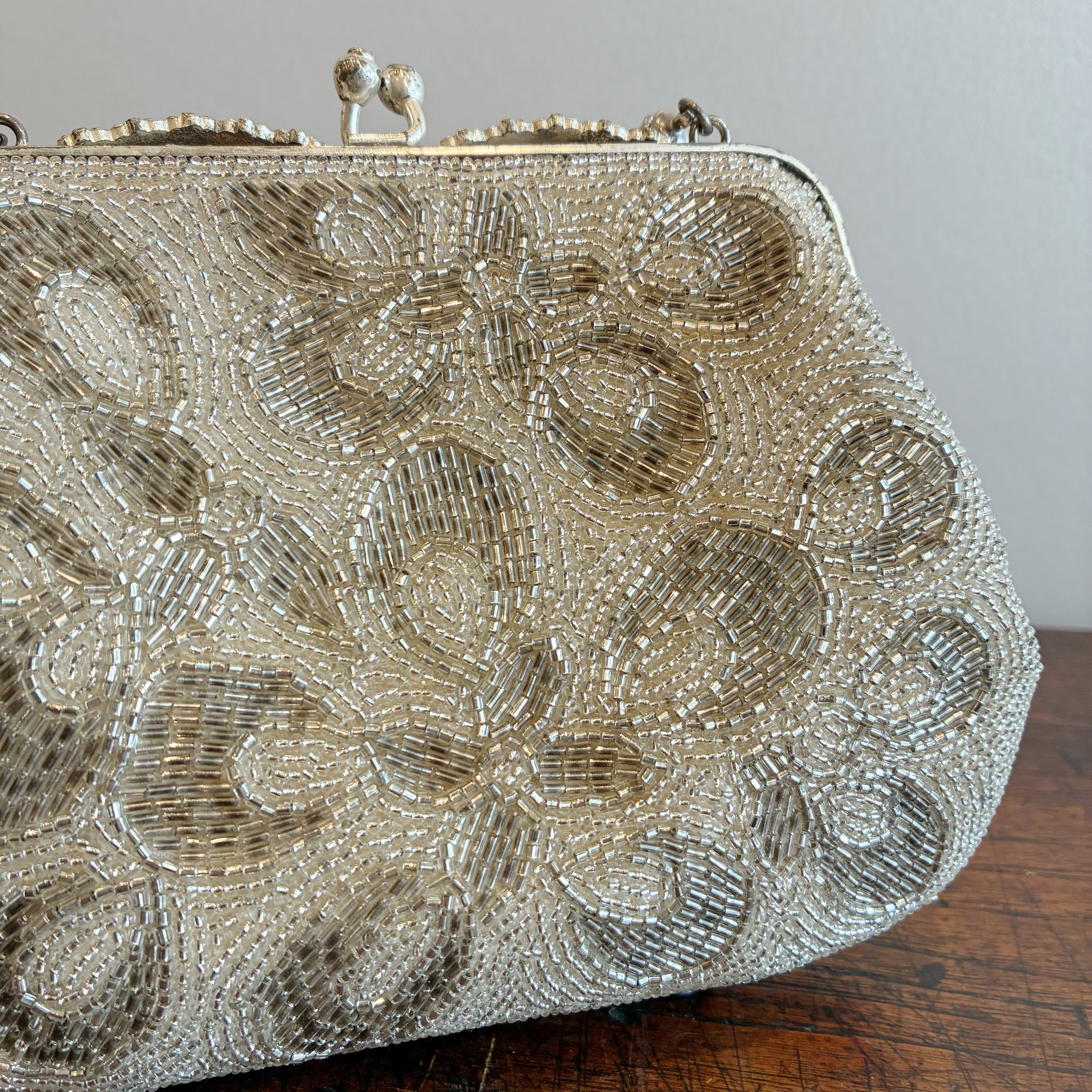 【高級品】ビーズバッグ　2点 ヴィンテージビーズバッグ | POTLATCH