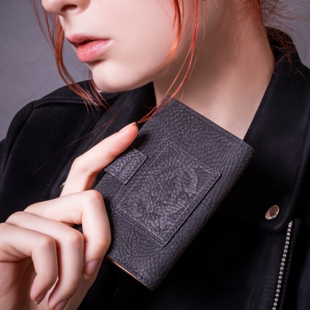 モノグラムカードケース ACLKC0012 Monogram Card Case シルバー