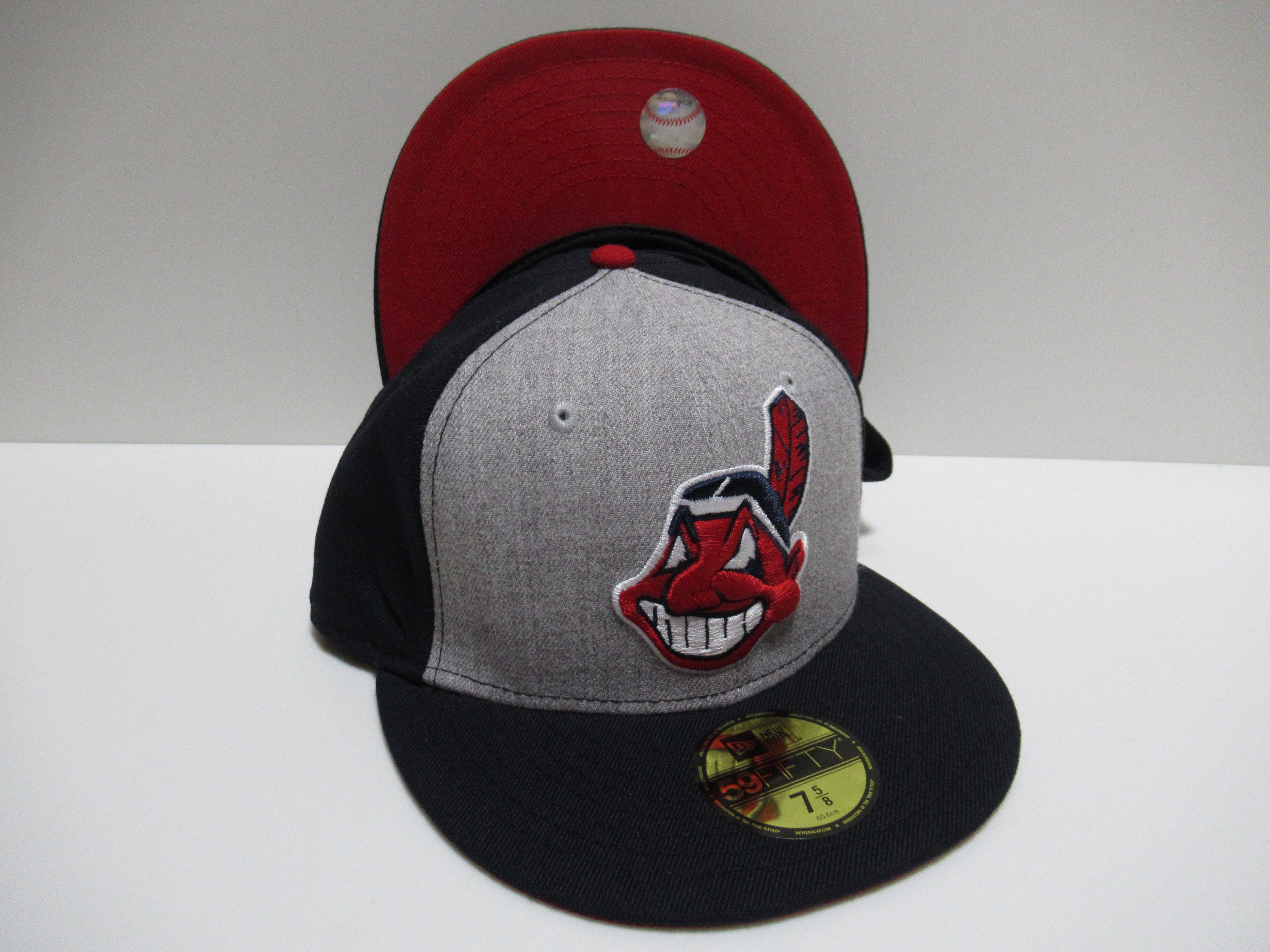 NEW ERA 59fifty Cleveland Indians インディアンス CAP Navy | date