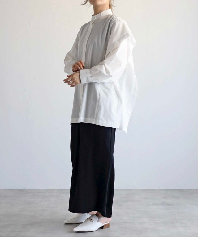 スクエアポンチョシャツ