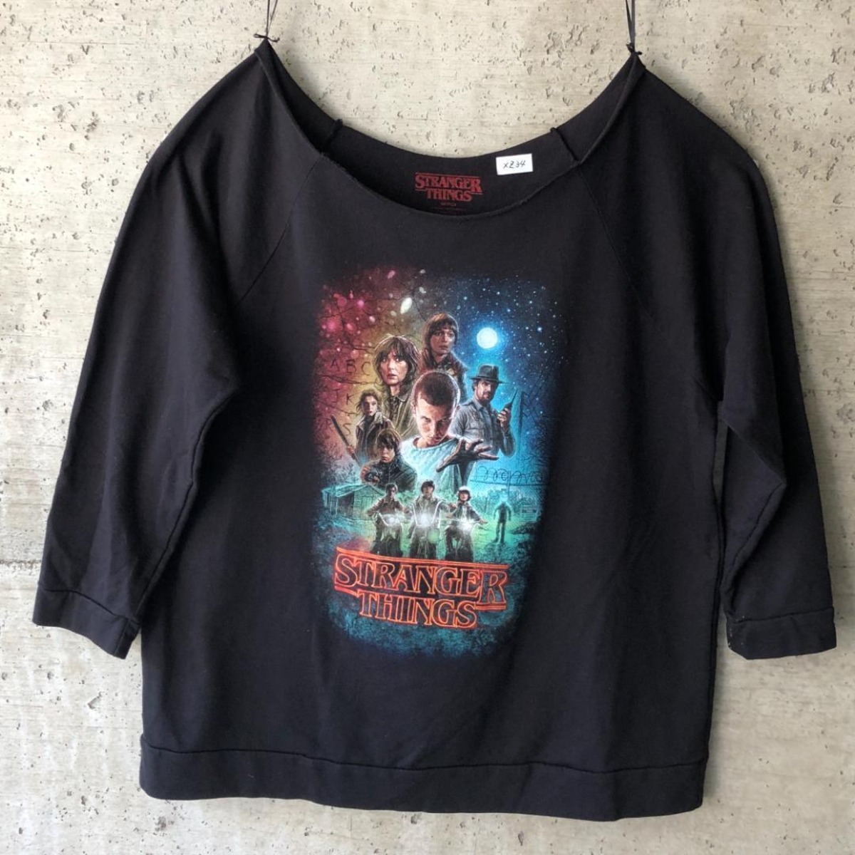 XZ34】 Tシャツ 映画 ムービーT ストレンジャーシングス シーズン1 