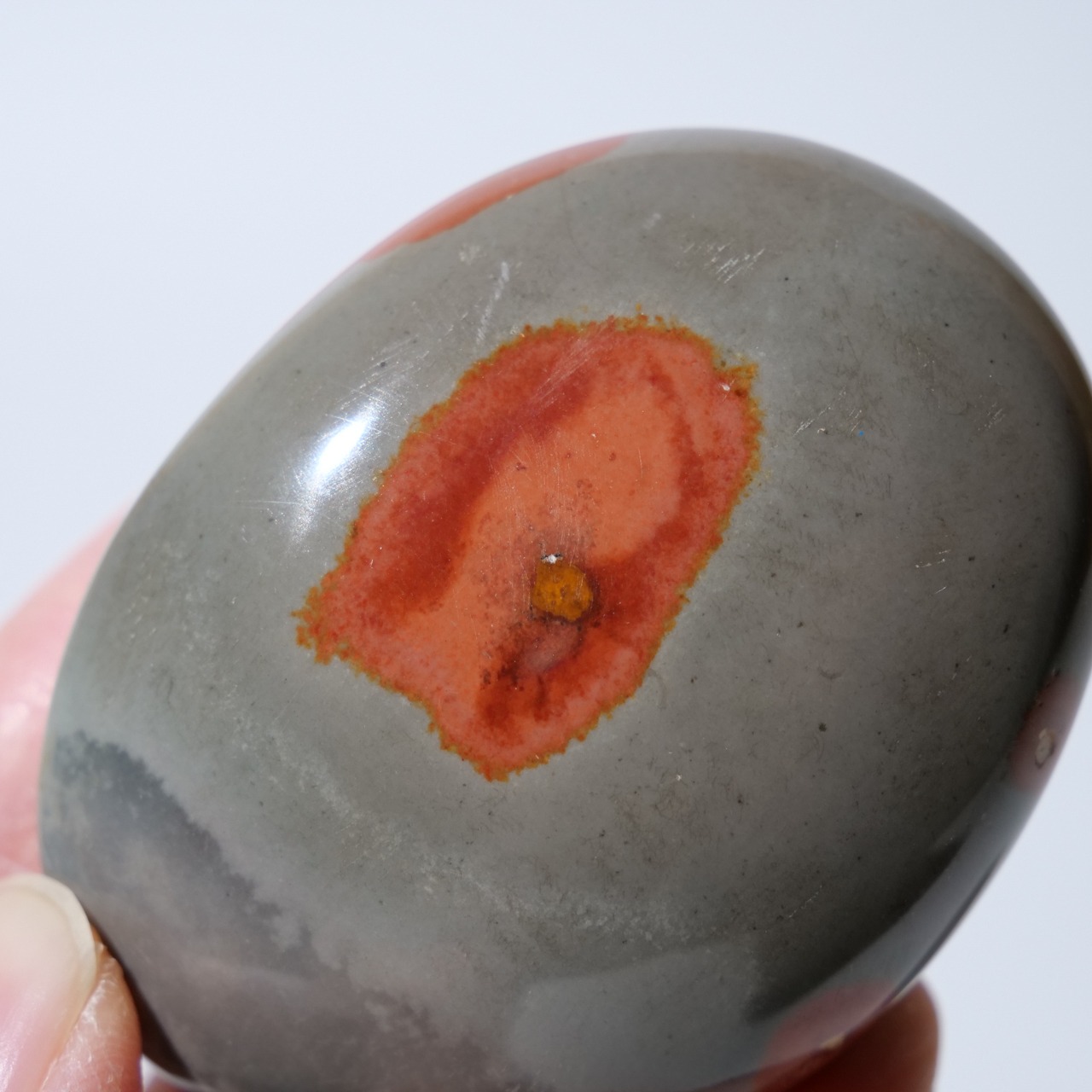 ポリクロームジャスパー / パーム パームストーン 握り石