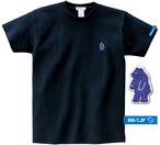 7XLまで！"しがないTシャツ屋"の白Ｔシャツ＜※スーパーヘビーTシャツ＞ネイビー