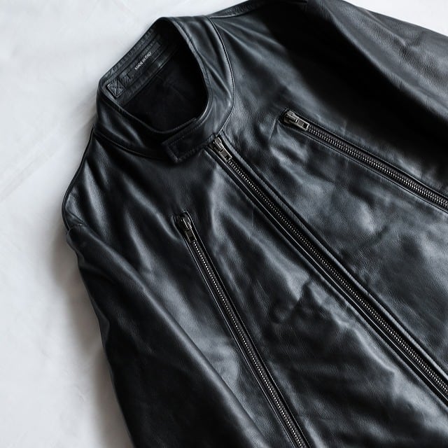 Maison Martin Margiela 13AW 八の字 LEATHER RIDERS JACKET