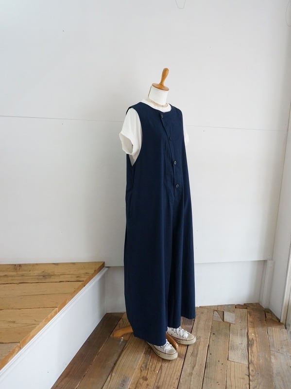 NATURAL LAUNDRY Flakyブロード 2wayサロペット | Fimpen+Nul