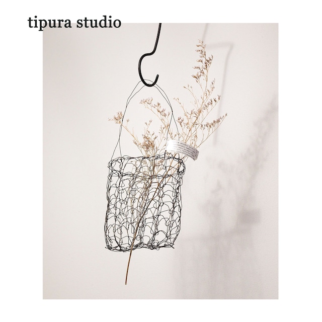 tipura studio / 編み網バッグ
