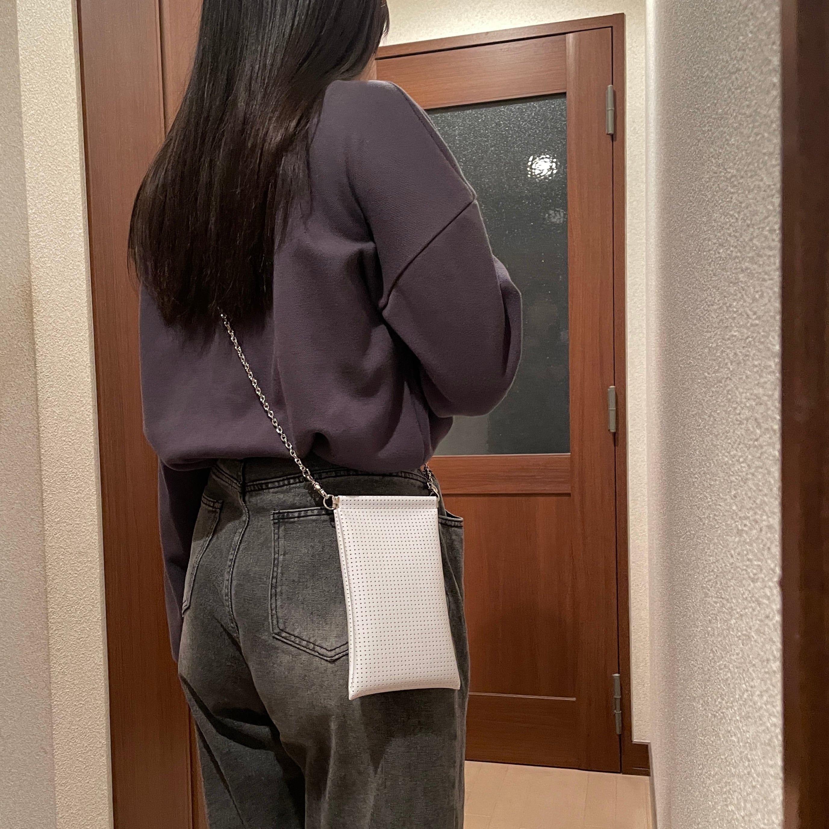 やっちゃん 様 dop ②ポシェット分 期間限定特典付き！斜めがけ チェーンーショルダー スマホバッグ