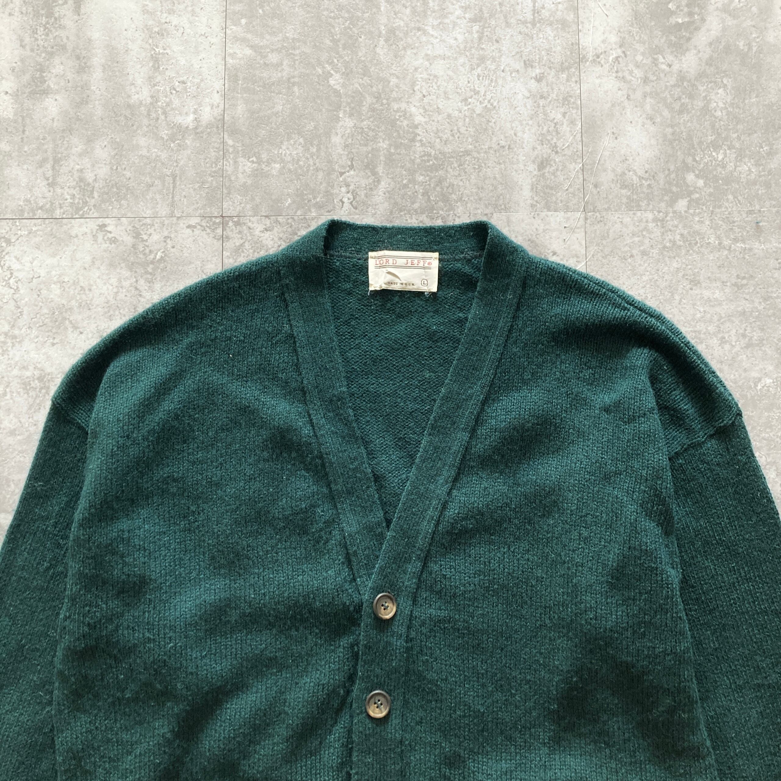 Size.L】80s LORD JEFF ロードジェフ USA製 アメリカ製 ウール