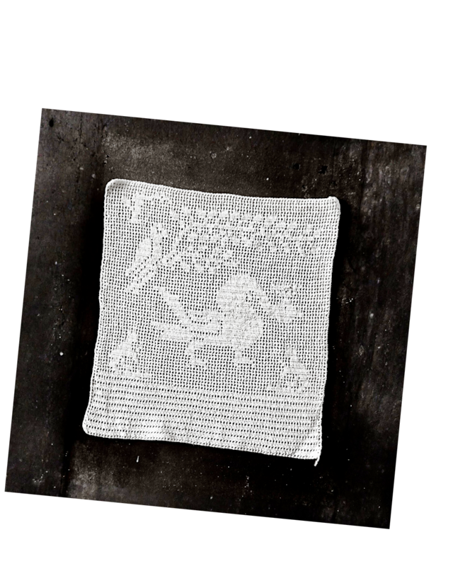 フランスアンティーク 1900s 95x3.5c  白薔薇の遊戯とヴァレンシエンヌレース  r38