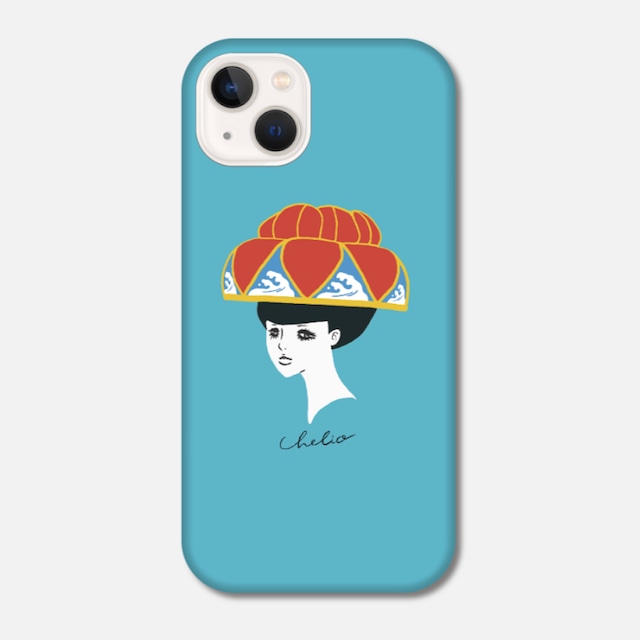 iphone case「hanagasaガール」