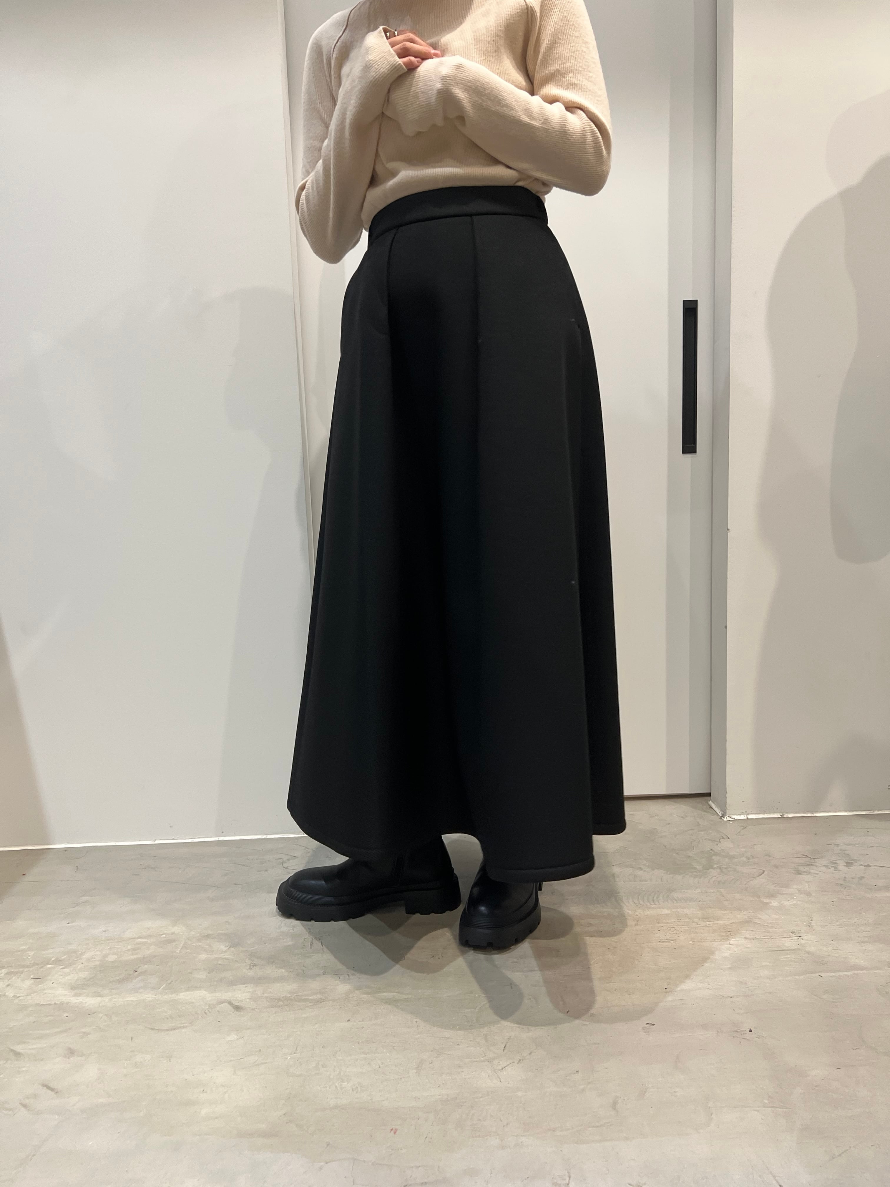 【PASSIONE】ボンディングフレアスカート 536649