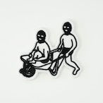 OFFLINECLUB 刺繍ステッカーワッペン