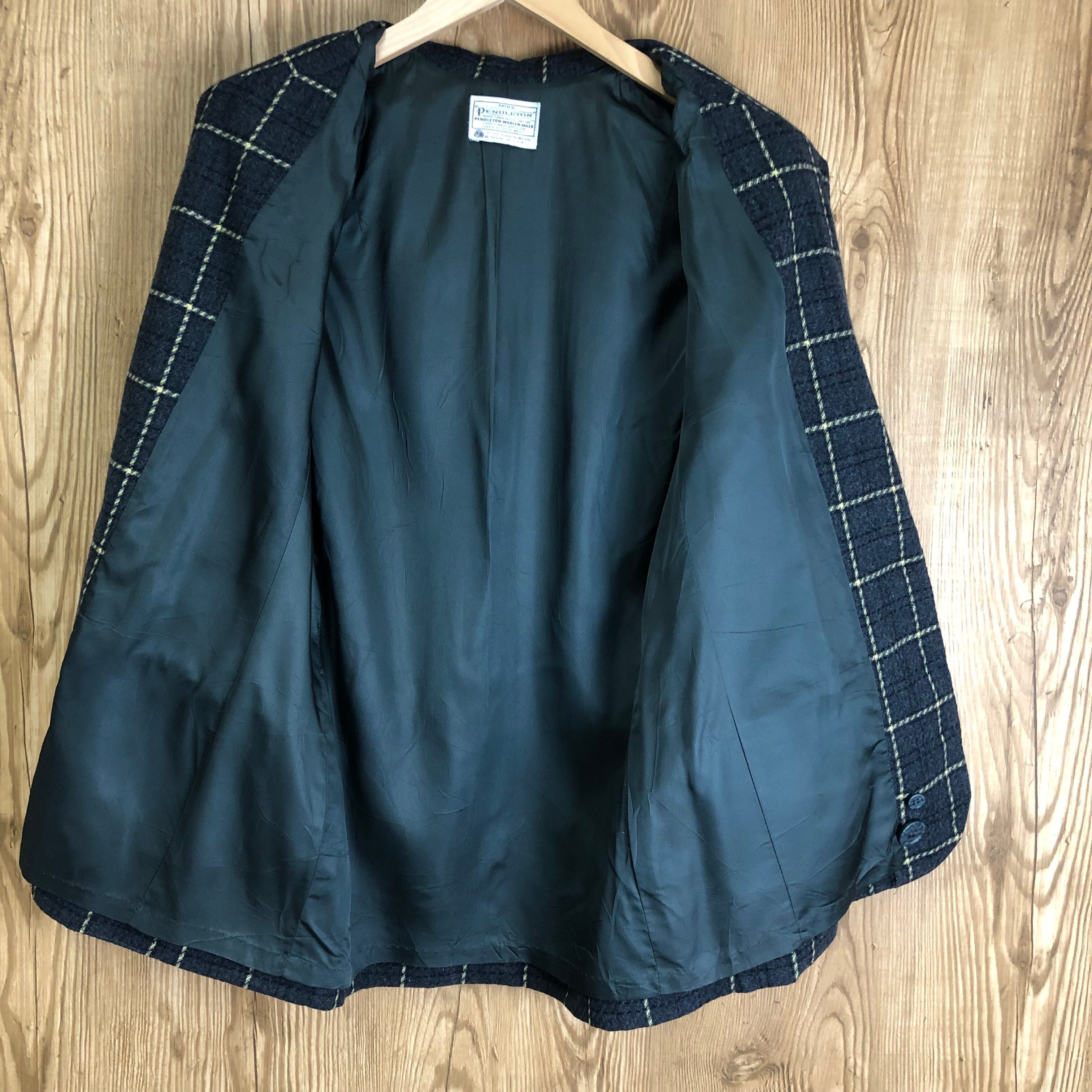 70s PENDLETON ペンドルトン　ヴィンテージ　テーラードジャケット ☆70s VINTAGE PENDLETON テーラードジャケット サイズ レディースL位