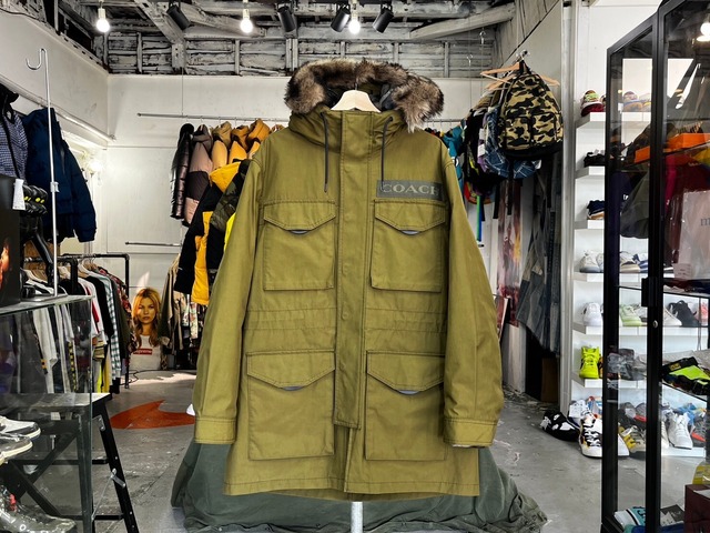 COACH 3IN1 DOWN PARKA OLIVE LARGE F75765 13391