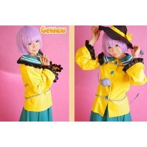 東方project 古明地さとり コスプレ衣装 W062 東方Project 古明地 さとり 風 コスチューム コスプレ