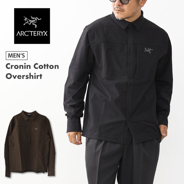 ARC'TERYX [アークテリクス正規代理店] Cronin Cotton Overshirt Men's  [X000008448] クロニン コットン オーバーシャツ メンズ・長袖・ボルダリング・ロッククライミング・MEN'S [2025AW]