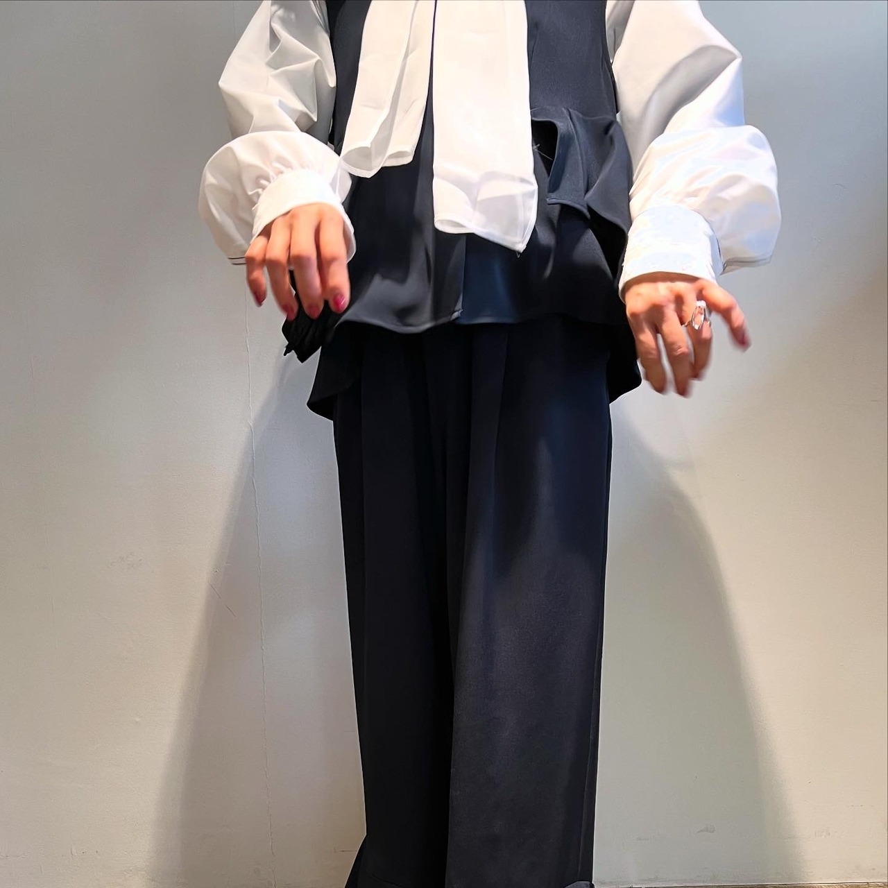 エイミーロウ  Eimee Law おりがみフリンジ×パンツSETUP