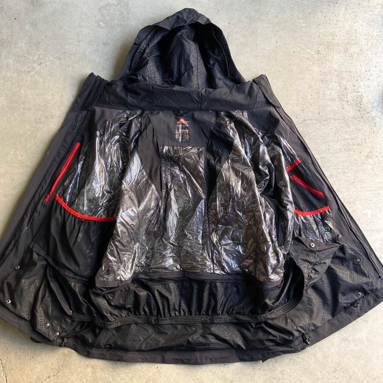 ビッグサイズ Columbia コロンビア OMNI-HEAT OMNI-TECH ナイロン