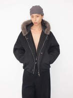 Yausye Faux Fur Collar Jacket