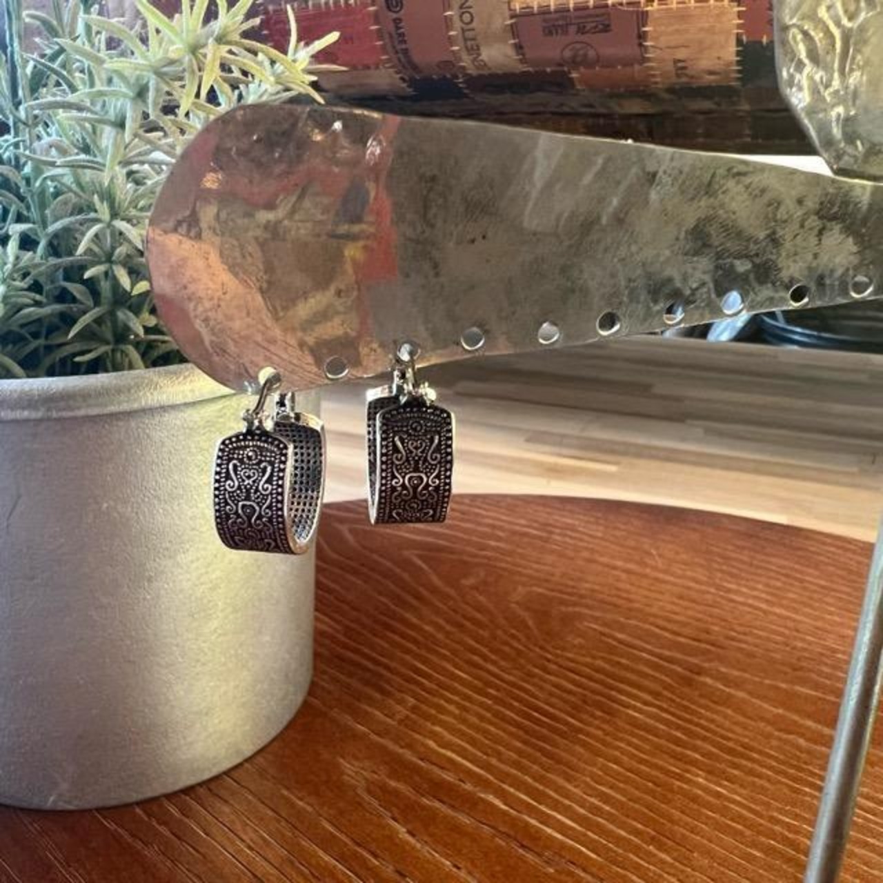 TOPANGA Jewelry 　Antique　Arabesque Earrings　アンティークアラベスクピアス　ピアス　ギフト　プレゼント　ジュエリー　イヤリング　