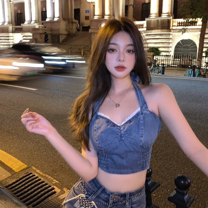 ホルターサマースタンダードコート レトロ 夏物 ヨーロピアン ブラックストロベリース40316580616