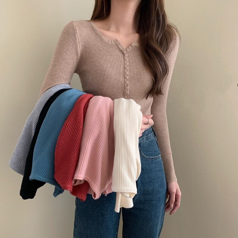 スプリングカーディガンジャケット ニットスリムVネックトップス シャツ 春物 1号婦人1687733875