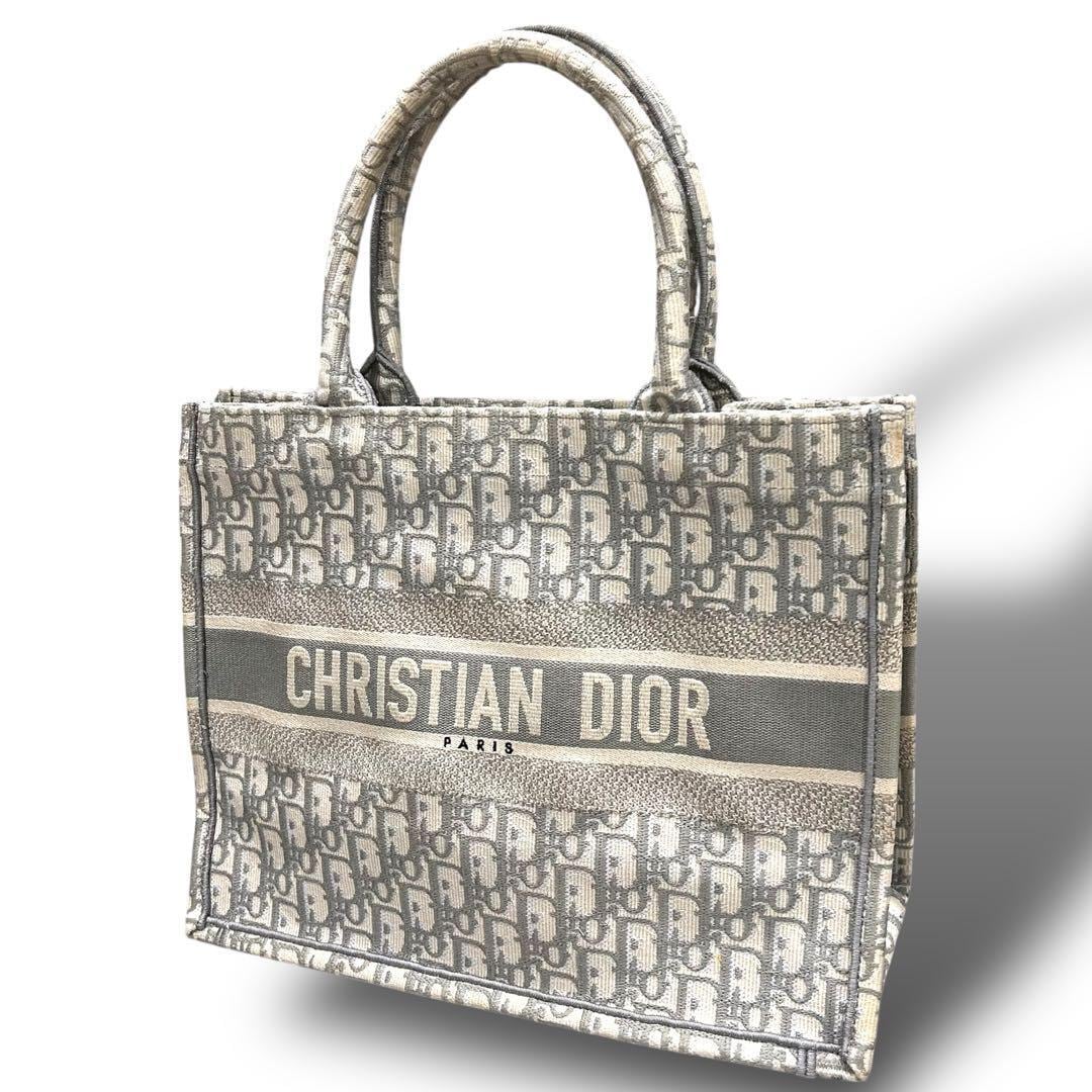 極美品 極美品クリスチャンディオール Dior ブックトート ミニバッグ 