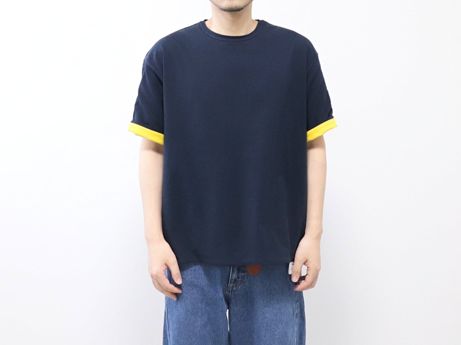 PHIGVEL リバーシブルTee Gray/NavyサイズM Tシャツ usn PHIGVEL
